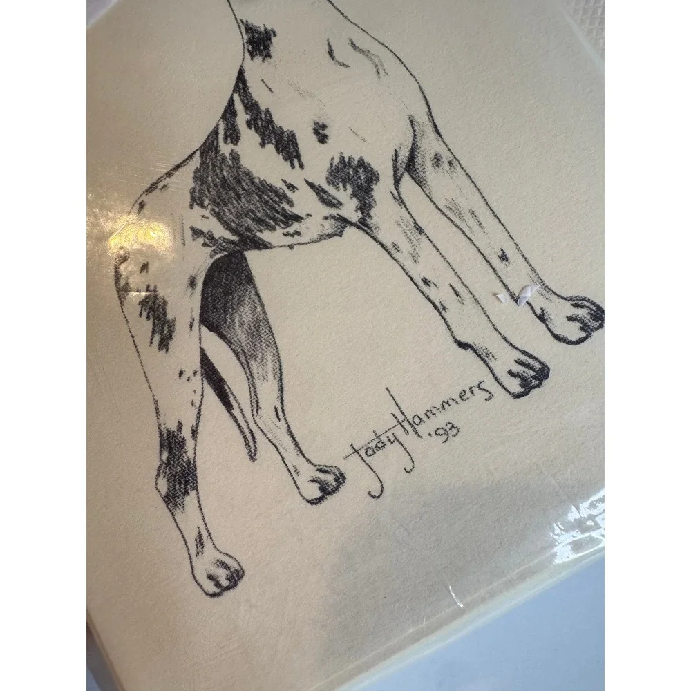 Vintage Great Dane Dog‎ Note Cards Stationery Set Jody Hammers 1993
